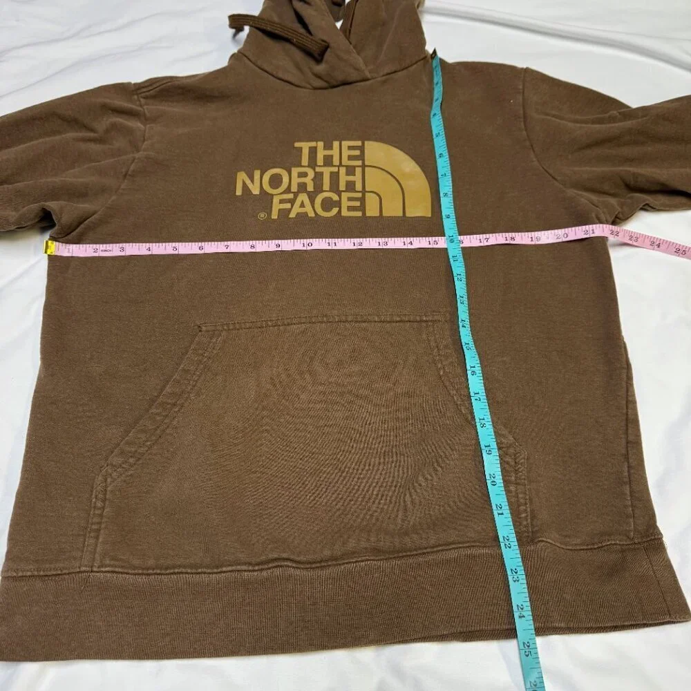 The North Face Men’s Medium Brown Logo Pullover Hoodie‎ GUC